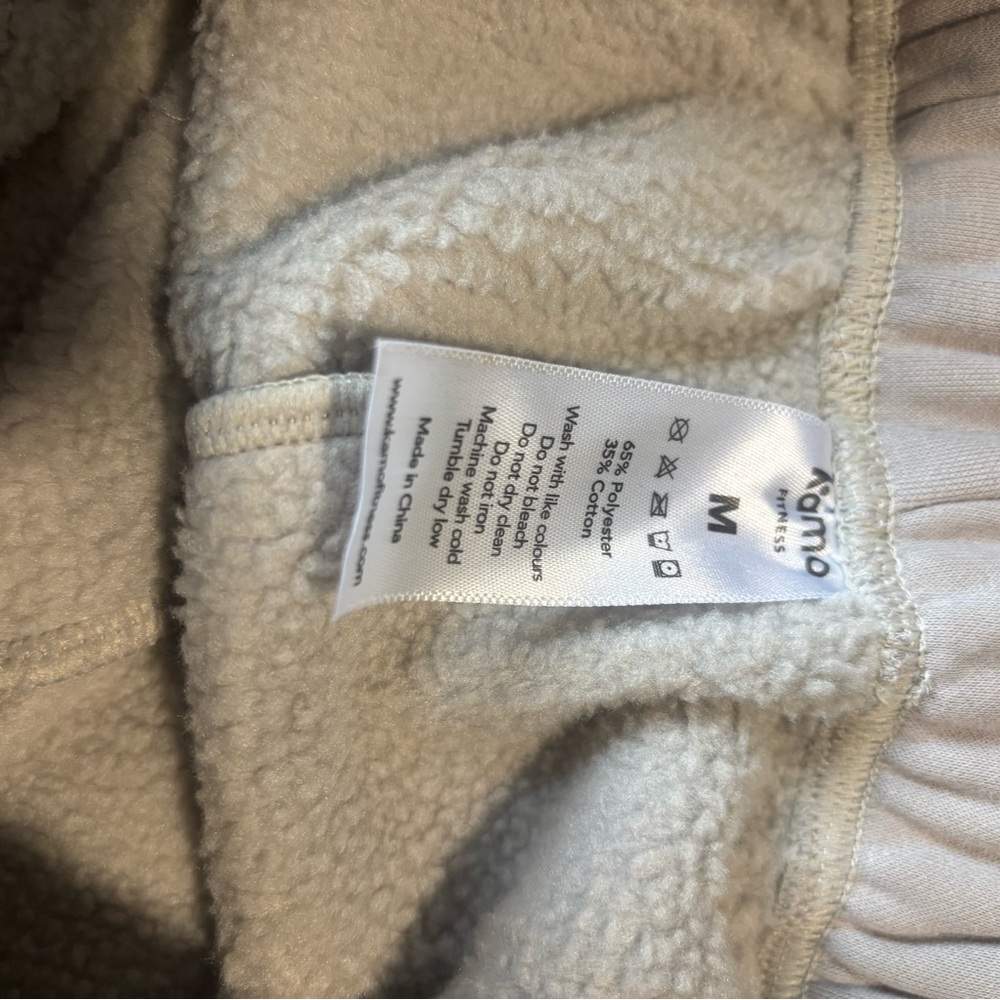 Kamo Fitness CozyTec High-Waisted Sweatpants Baggy Lounge Pants Fleece - Picture 4 of 5